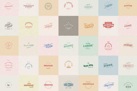 Retro Logo Collection