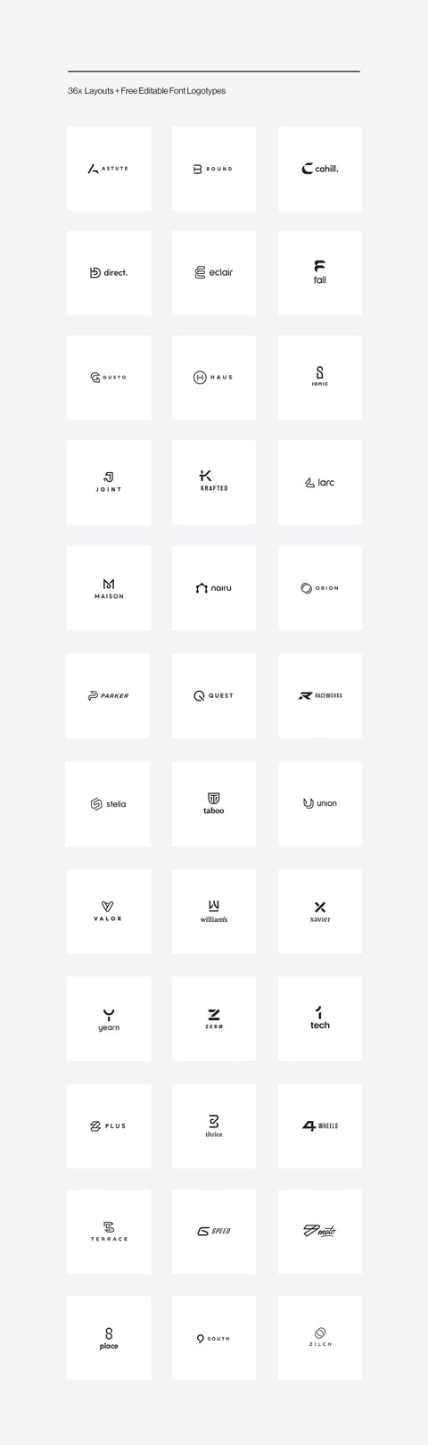 A—Z Logo Toolkit